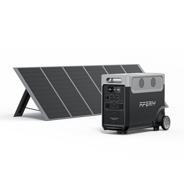 P310 Powerstation 3600W - 3840 Wh + Solpanel 