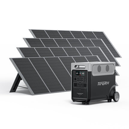 P310 - Powerstation 3600W (3840Wh)+Zonnepaneel