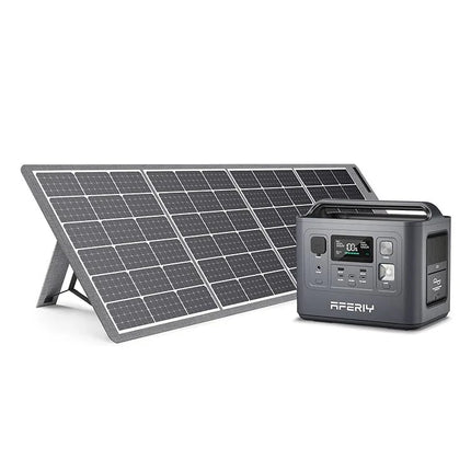 P010 - Powerstation 800W (512Wh)+Zonnepaneel