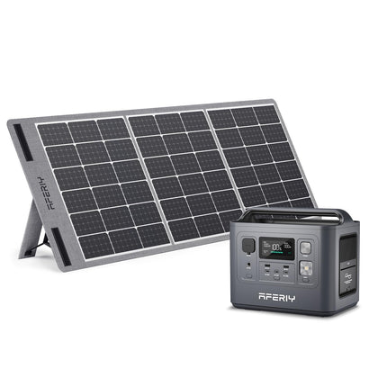 P010 - Powerstation 800W (512Wh)+Zonnepaneel