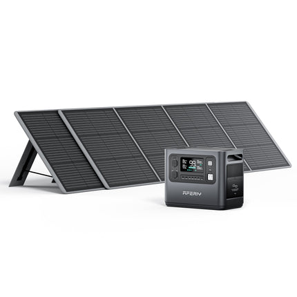 P110 power station 1200W - 960 Wh + Solar panel 