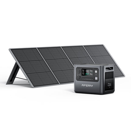 P210 - Powerstation 2400W (2048wH)+ Zonnepaneel