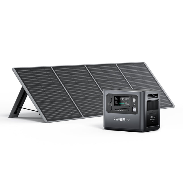 P210 - Powerstation 2400W (2048wH)+ Zonnepaneel
