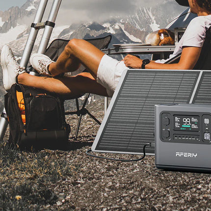 Mobiel zonnepaneel S-200W