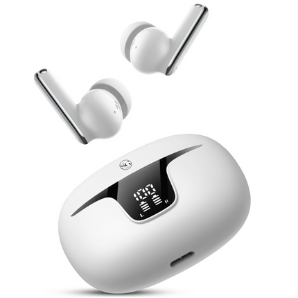 Smartgoodz Novabeats Wireless Earbuds - 40 Hours Playtime,ENC ANC Ergonomic Design and 9D Surround Sound 