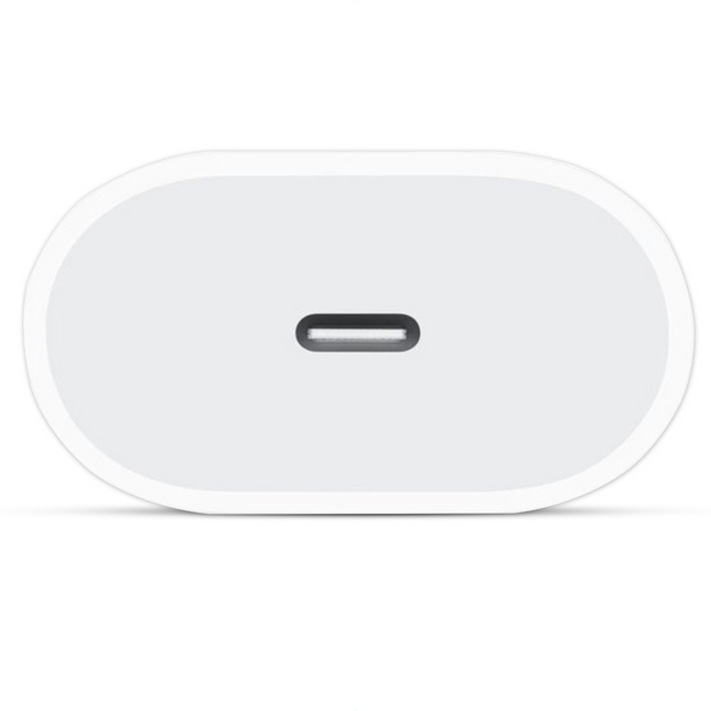 Smartgoodz USBC Adapter 25Watt - Fast Charger Universal Incl. USBC/Lightning cable 1m suitable for Apple devices