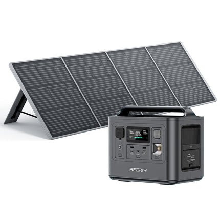 P010 - Powerstation 800W (512Wh)+Zonnepaneel