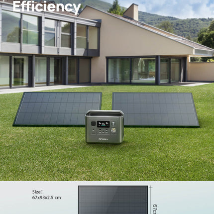 AF-S120 Draagbaar zonnepaneel 120W